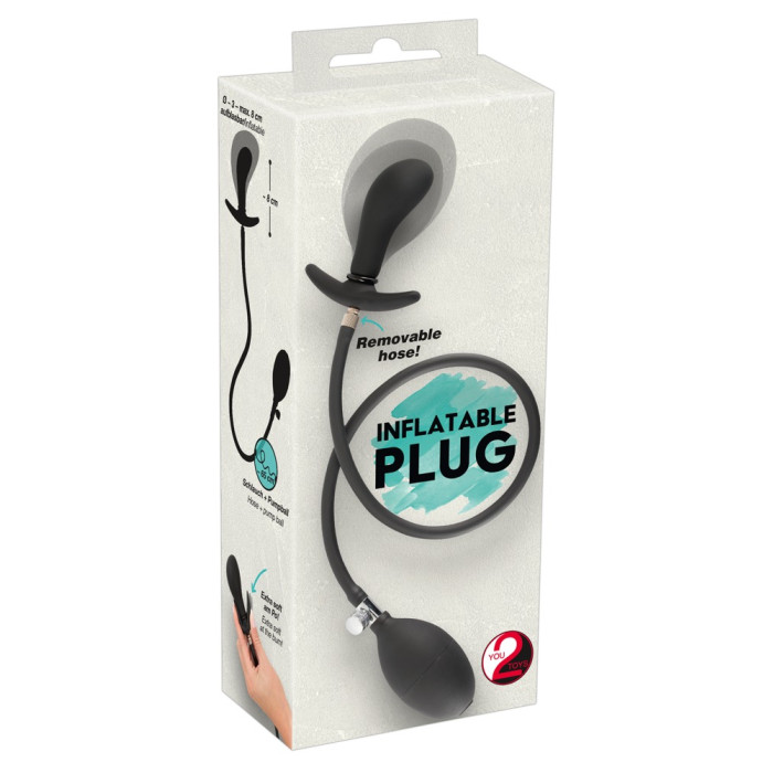 Надувна анальна пробка - You2Toys Inflatable Plug