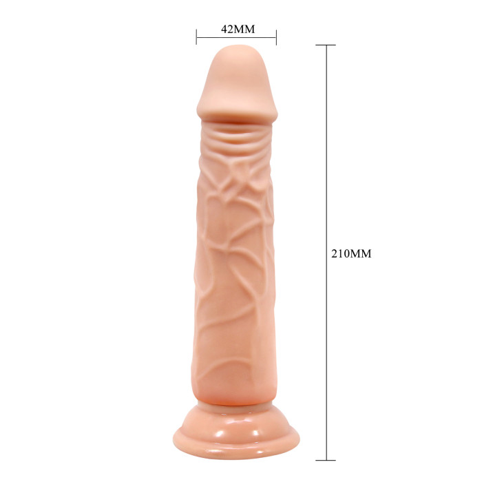 Фалоімітатор - Barbara Calvin Dildo 8,3" Flesh