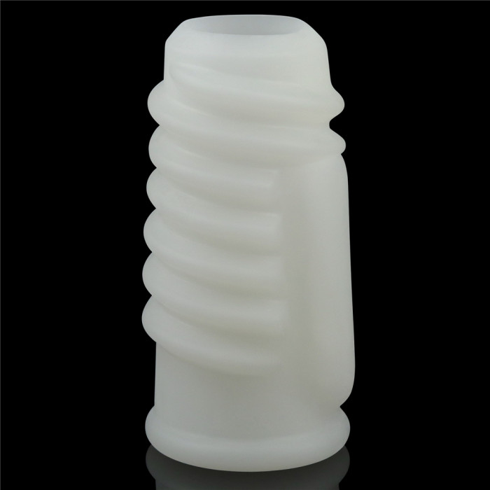 Насадка на член - Vibrating Spiral Knights Ring White
