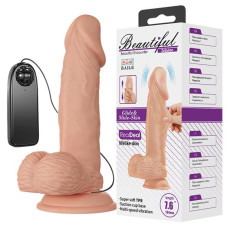 Вібратор - Beautiful Encounter Zebulon Vibrator Flesh