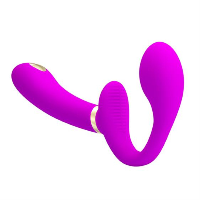 Страпон - Pretty Love Thunderbird Harnessfree Stimulator Purple