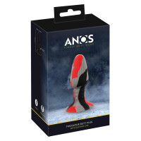 Анальна пробка - Anos Tricolour Butt Plug