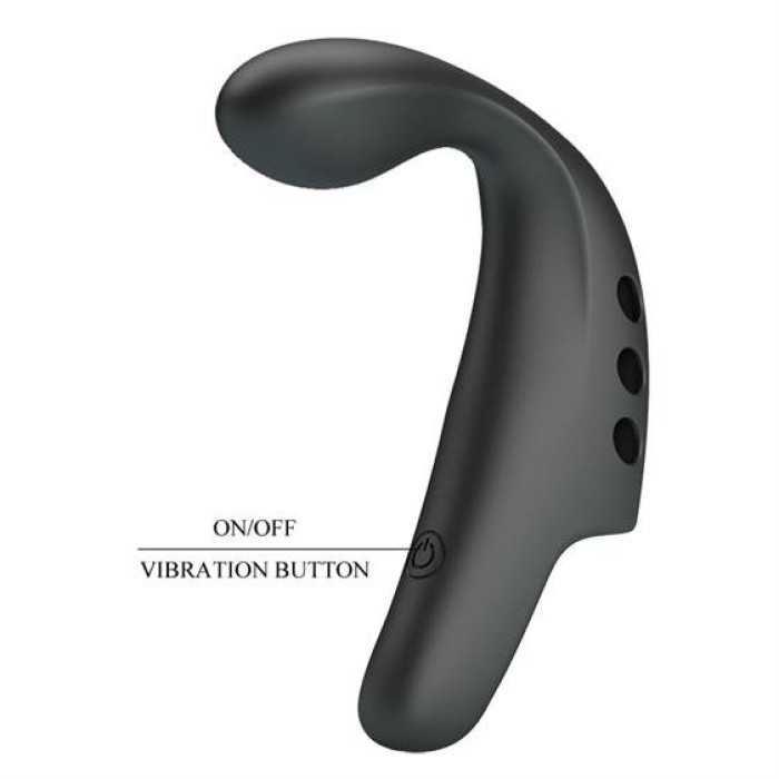 Вібронасадка на палець - Pretty Love Fingering Vibrator Gordon Black