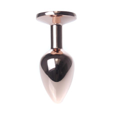 Анальна пробка - Jewellery Red Gold Plug Dark Blue
