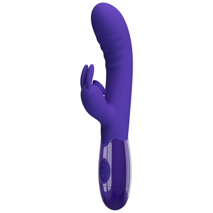 Вібратор - Pretty Love Cerberus Licking Vibrator Blue