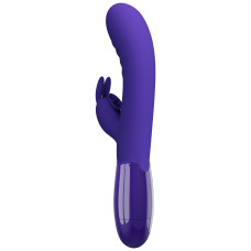 Вібратор - Pretty Love Cerberus Licking Vibrator Blue