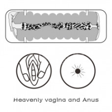 Мастурбатор - Virgin-Skin Blowout Stroker Vagina and Anus