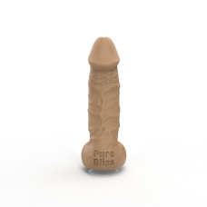 Мило член Pure Bliss Choco Boom Brown, 15 см