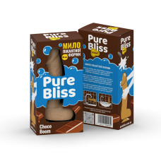Мило член Pure Bliss Choco Boom Brown, 15 см