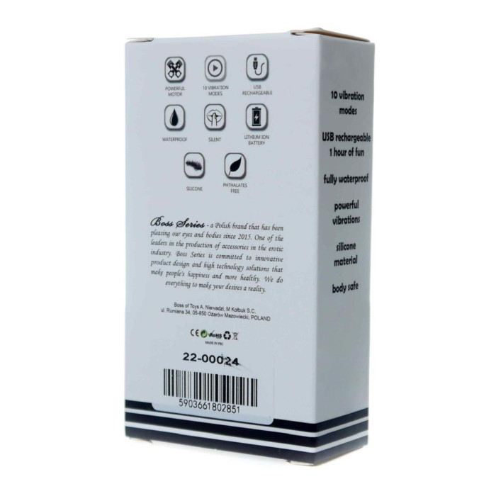 Міні-вібратор - Rechargeable Lipstick Vibrator Black