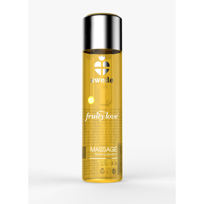 Масажна олія - Swede Fruity Love Tropical Fruits With Honey, 120 мл