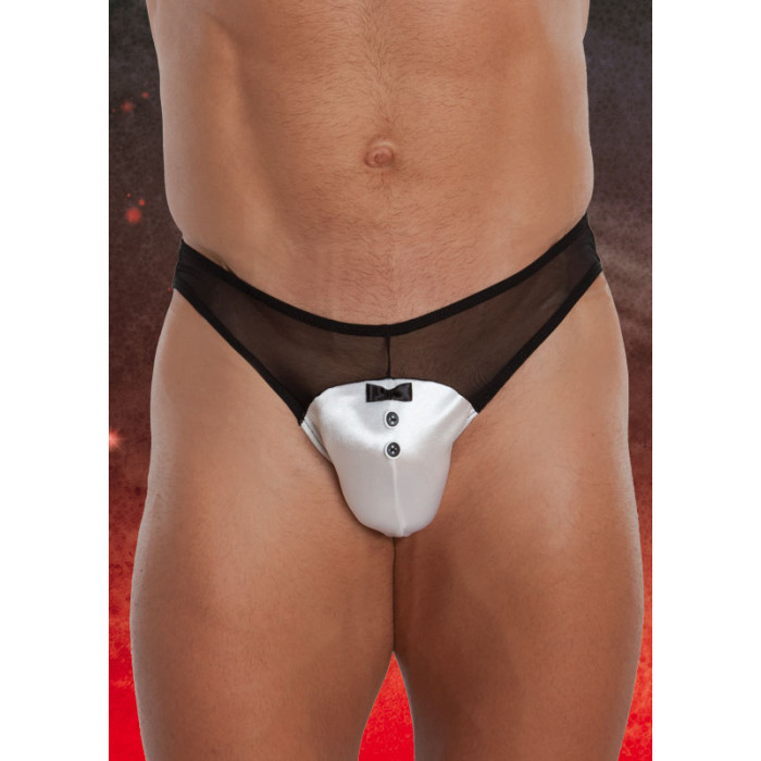 Чоловічі стрінги - Thong 4467, white XL