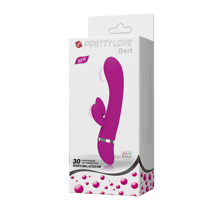 Вібратор - Pretty Love Bert Vibrator Purple