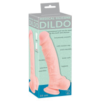 Фалоімітатор - Medical Silicone Dildo, 24 см