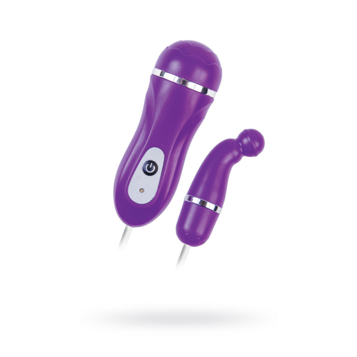 Віброяйце Toyfa A-Toys, ABS пластик, фіолетове, ø 1,4 см
