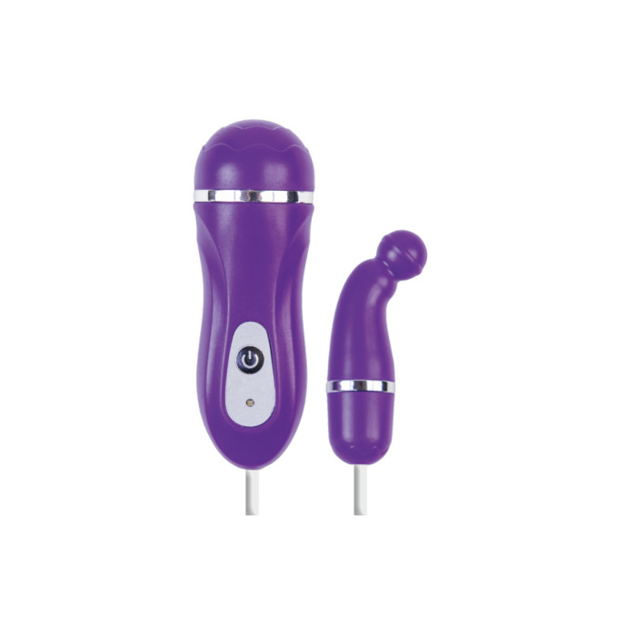 Віброяйце Toyfa A-Toys, ABS пластик, фіолетове, ø 1,4 см