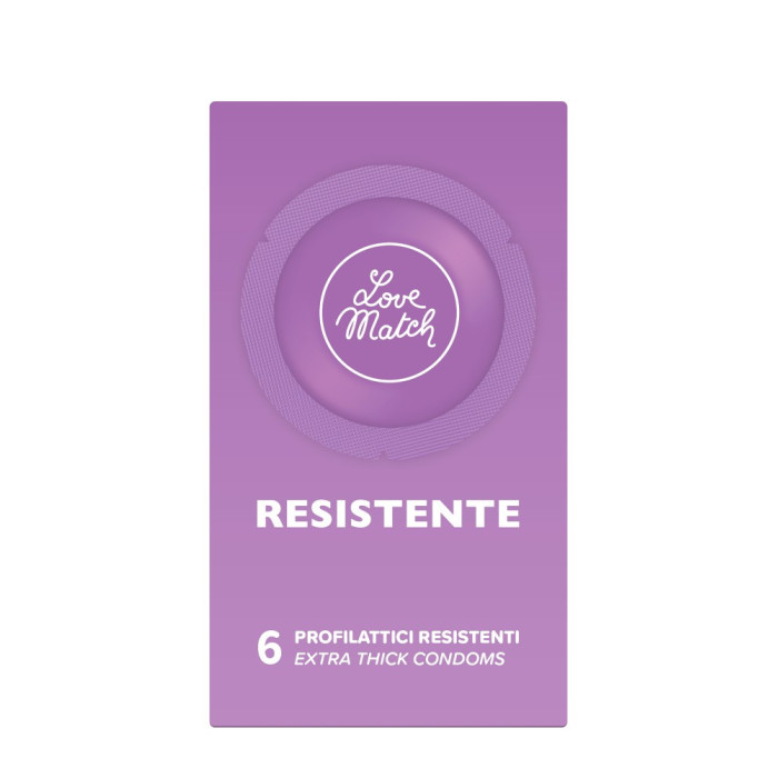 Презервативи - Resistente (Strong), 6 шт.
