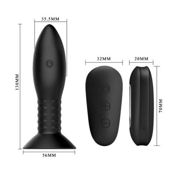 Анальна пробка - Mr.Play Rotation Beads Anal Plug