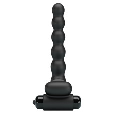 Кільце-насадка для подвійного проникнення - Pretty Love Hercules Penis Sheath III Black