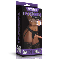 Страпон - Ingen Easy Strap-On Set 7.5" Flesh