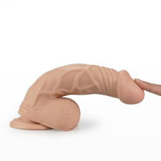 Вібратор - Real Extreme Vibrating Dildo 9"