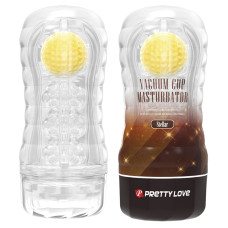 Мастурбатор - Pretty Love Vacuum Cup Masturbator Stellar Yellow