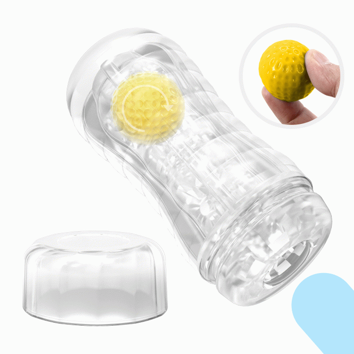 Мастурбатор - Pretty Love Vacuum Cup Masturbator Stellar Yellow