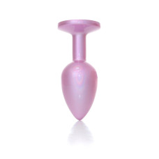 Анальна пробка - Jewellery Pearl Pink Plug Clear S