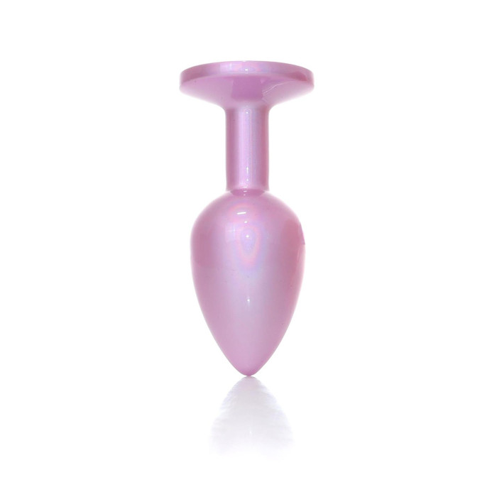Анальна пробка - Jewellery Pearl Pink Plug Clear S