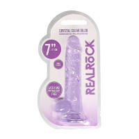 Фалоімітатор - Realrock Dildo 7" Purple