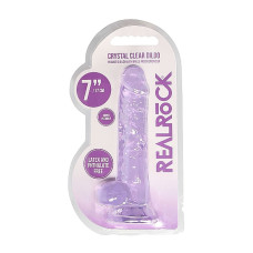 Фалоімітатор - Realrock Dildo 7" Purple