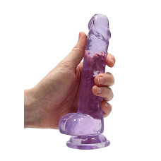 Фалоімітатор - Realrock Dildo 7" Purple