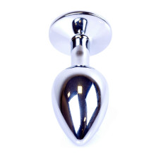 Анальна пробка - Jewellery Silver Plug - Pink