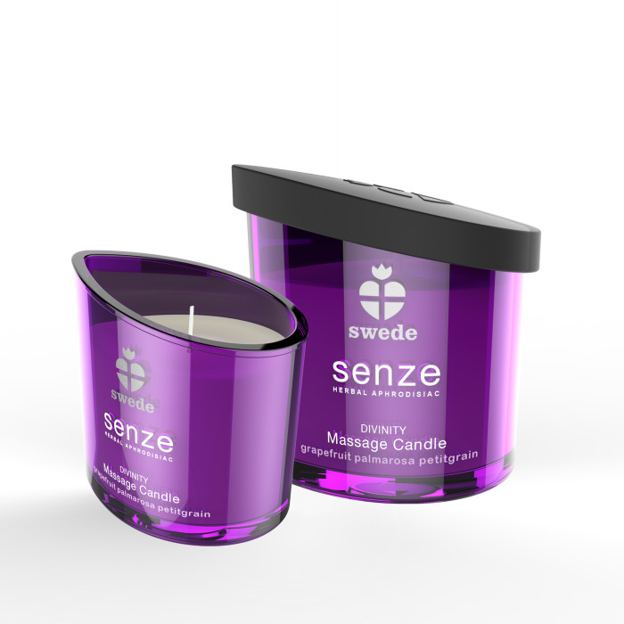 Масажна свічка - Swede Senze Divinity Grapefruit Palmarosa Petitgrain, 150 мл