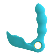 Масажер простати - Angelo Male Prostate Triple Stimulation Turquoise