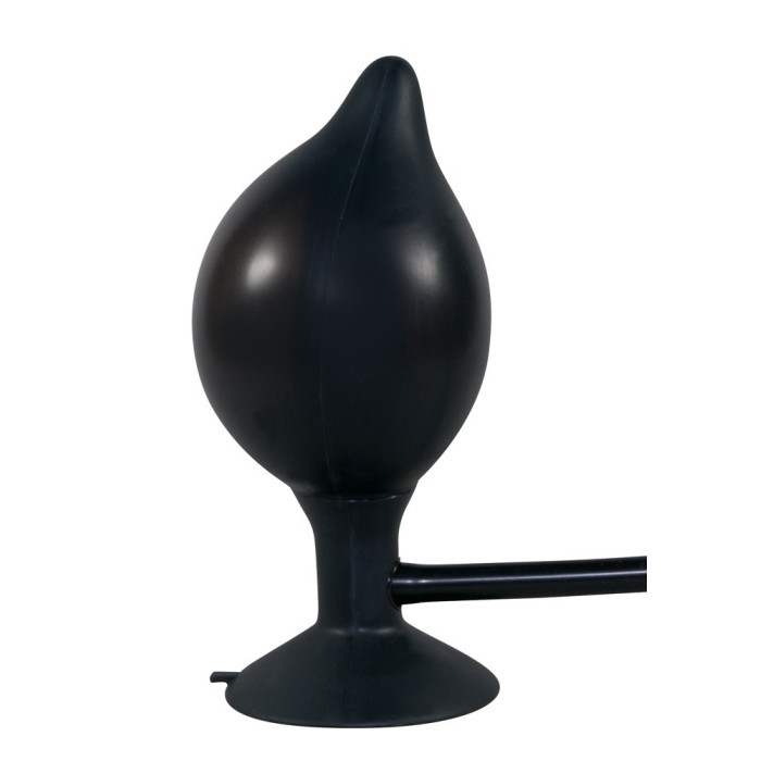 Анальна пробка - True Black Silikon Pump Plug