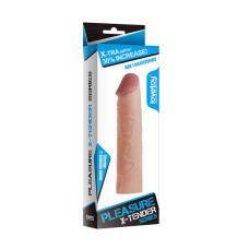 Насадка на член - Pleasure X-Tender Penis Sleeve Add 1" Flesh