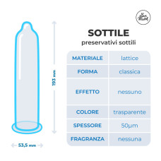 Презервативи - Sottile (Thin), 144 шт.