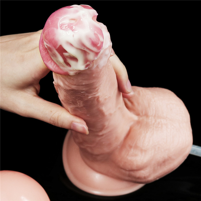 Фалоімітатор - Squirt Extreme Dildo 11" Flesh