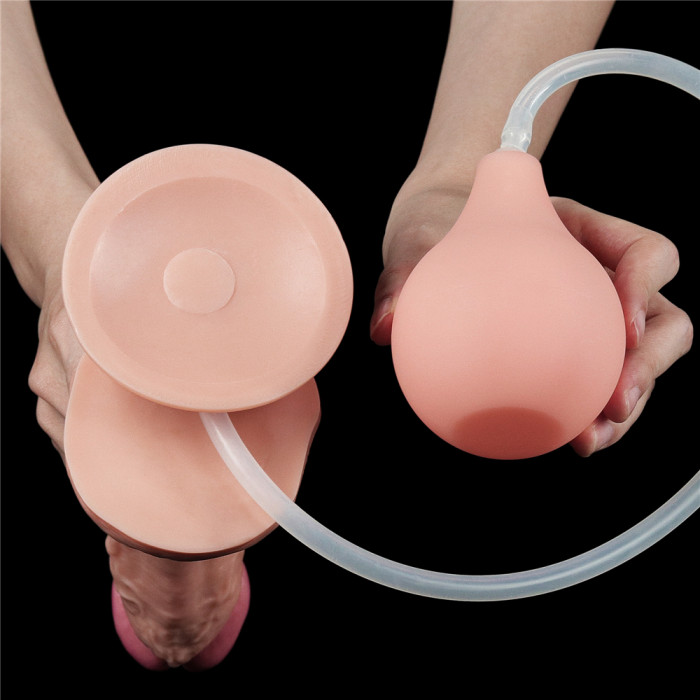 Фалоімітатор - Squirt Extreme Dildo 11" Flesh