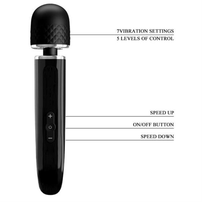 Вібромасажер - Pretty Love Charming Massager Black
