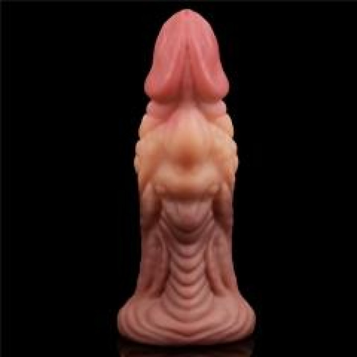 Фалоімітатор - Dual-Layered Silicone Plug 7" Brown