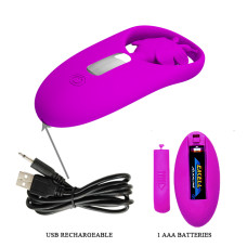 Кліторальний стимулятор - Pretty Love Dancing Butterfly Stimulator Purple