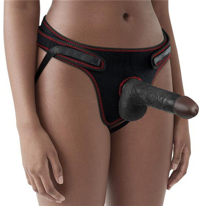 Страпон - Ingen Easy Strap-On Set 7" Black