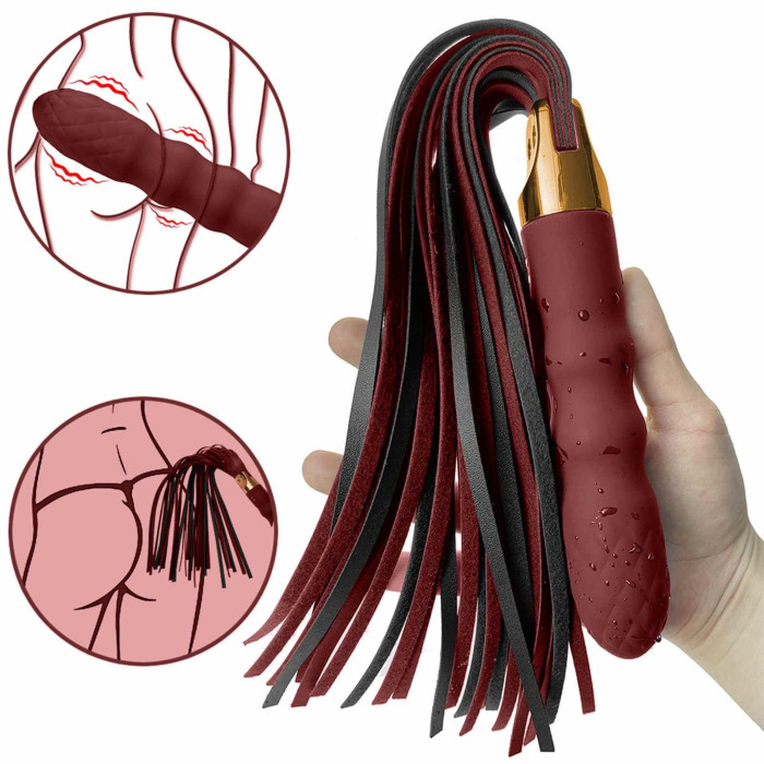 Вібратор-флогер- Virbating Flogger
