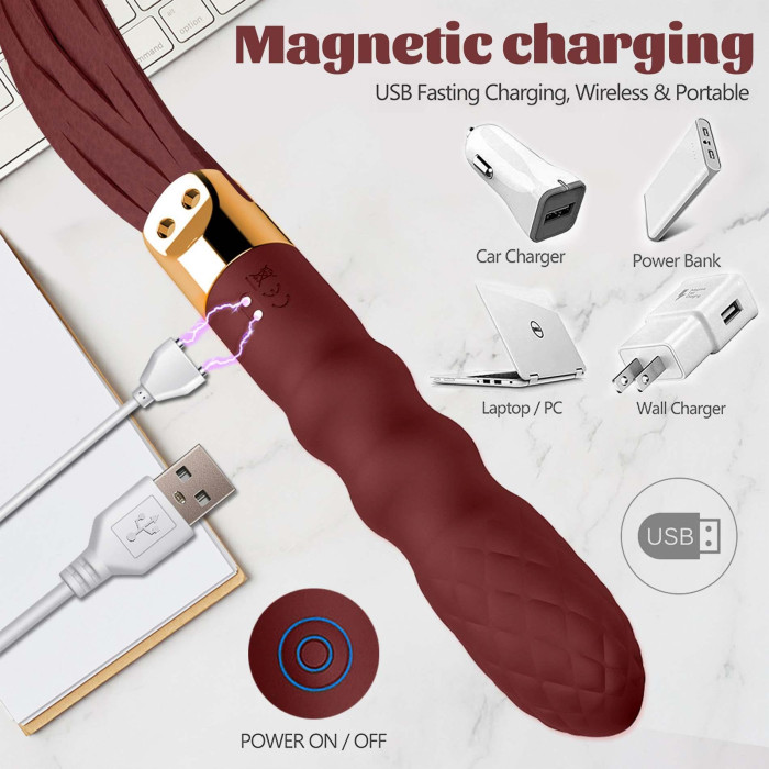Вібратор-флогер- Virbating Flogger