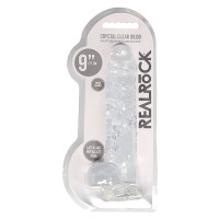 Фалоімітатор - Realrock Dildo 9" Transparent
