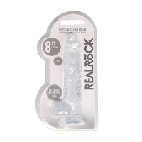 Фалоімітатор - Realrock Dildo 8" Transparent