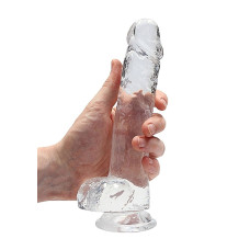 Фалоімітатор - Realrock Dildo 8" Transparent