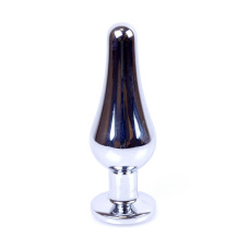 Анальна пробка - Jewellery Silver BUTT PLUG- Green